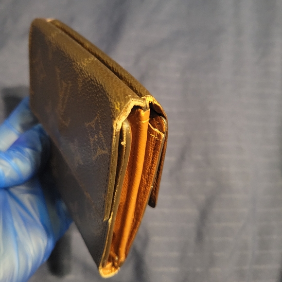 Louis Vuitton Monogram Elise Portefeuille Trifold Leather Wallet - Authentic LV - Picture 8 of 8